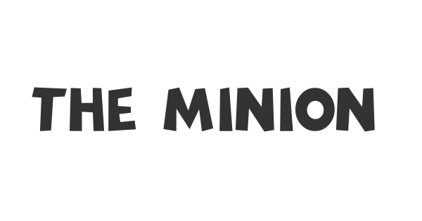 The Minion font thumb